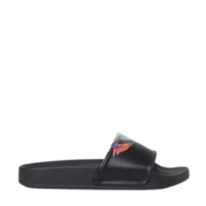 Marcelo Burlon Kids Printed Icon Wings Black Sliders