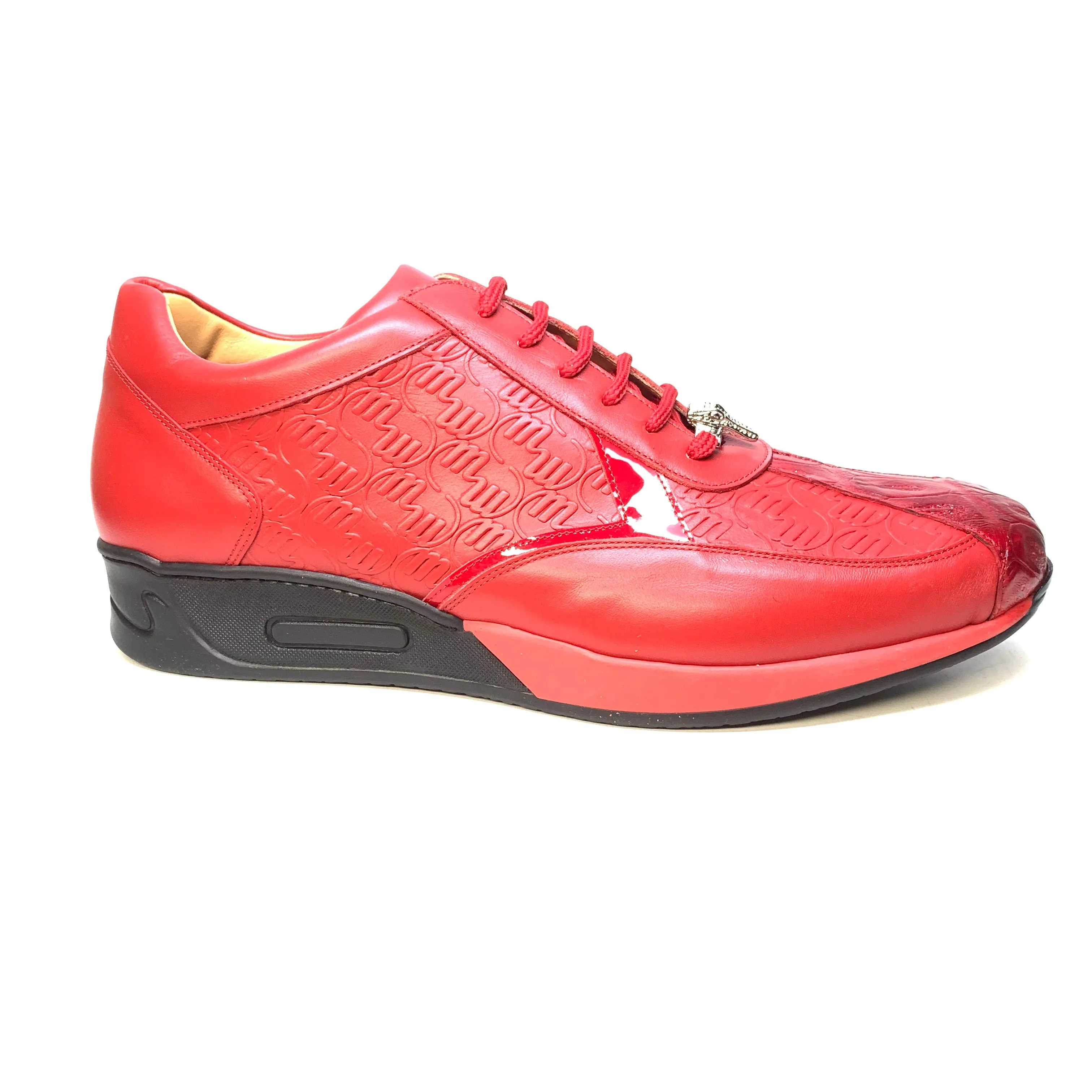 Mauri M770 Red Crocodile Sneakers