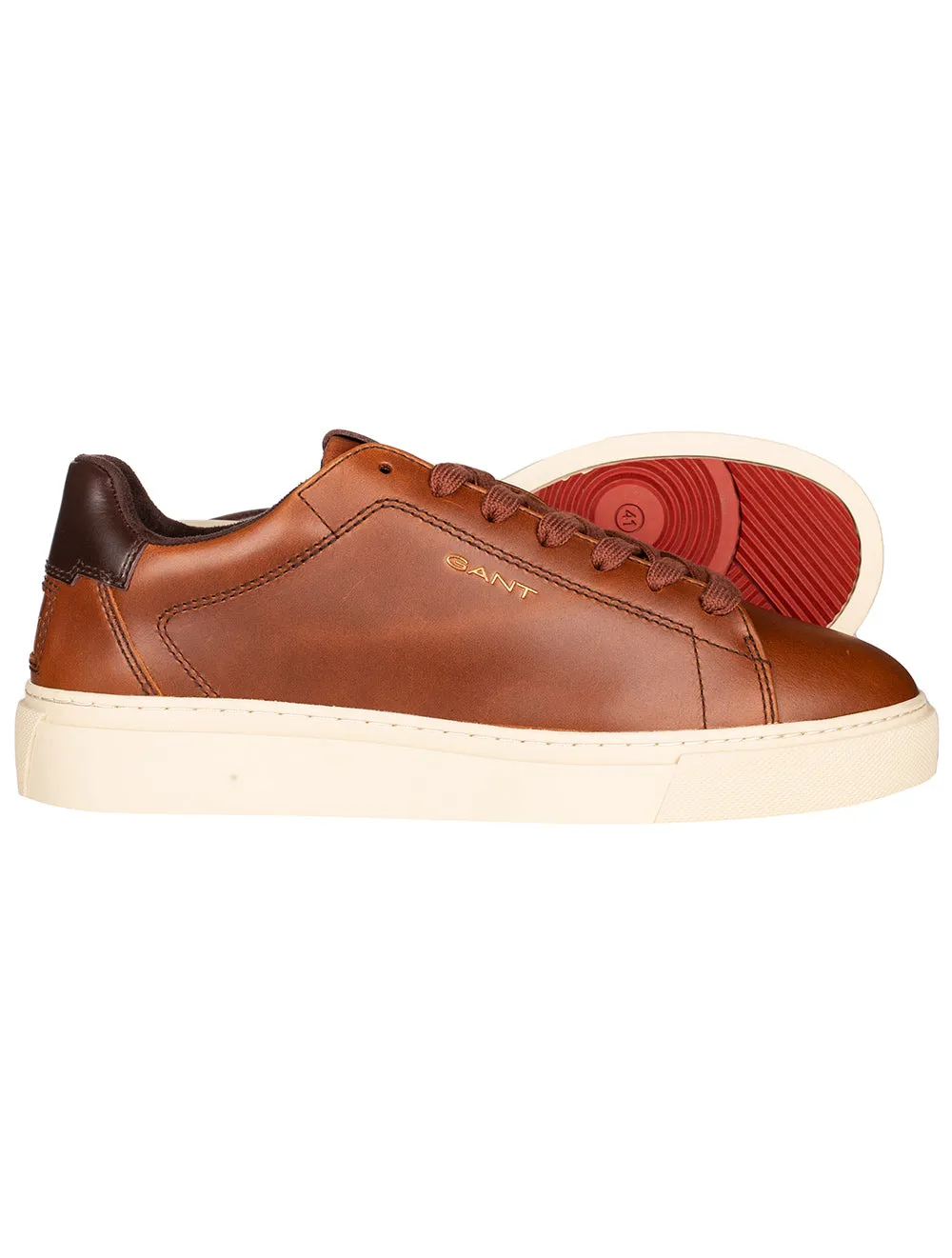 Mc Julien Leather Sneakers Cognac