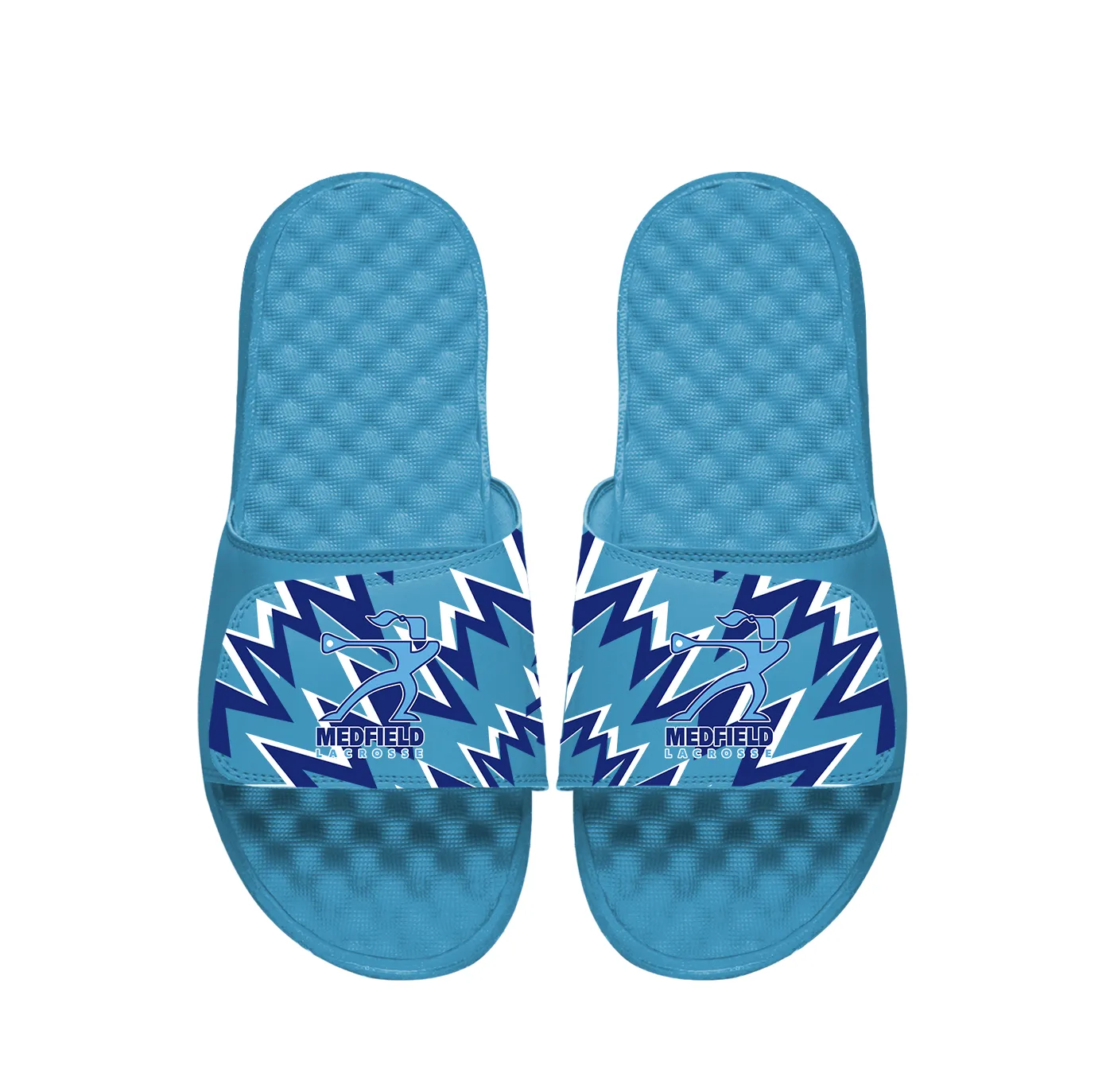 Medfield Girls Lacrosse High Energy PERSONALIZE Slides