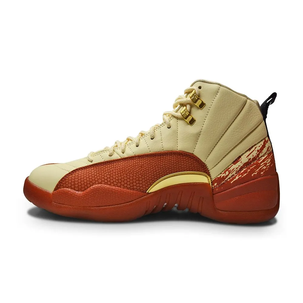 Mens Nike Air Jordan 12 Retro SP - DV1758 108 - Muslin Black Burnt Sunrise