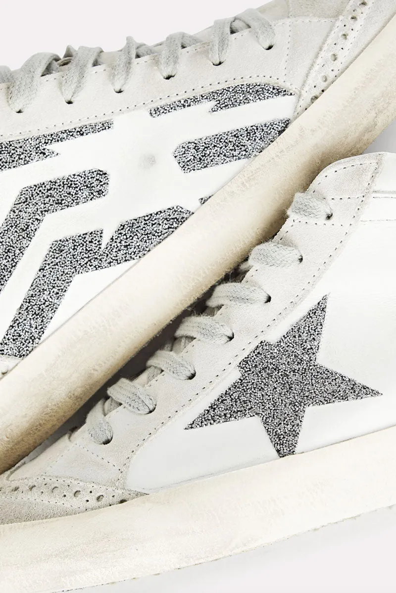 Mid Star - Crystal Flag Suede Toe