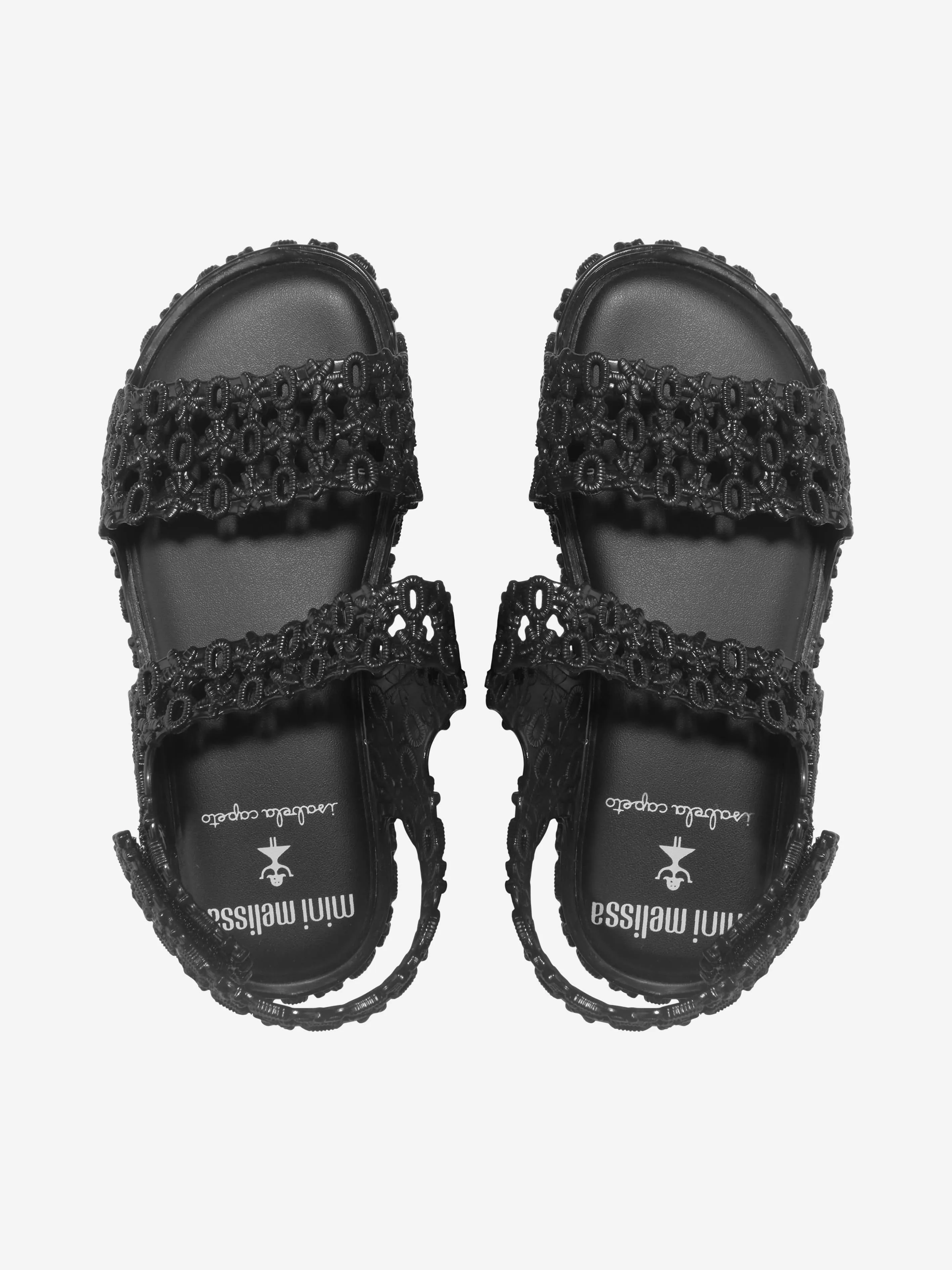 Mini Melissa Girls Isabela Capeto Panc Jelly Sandals