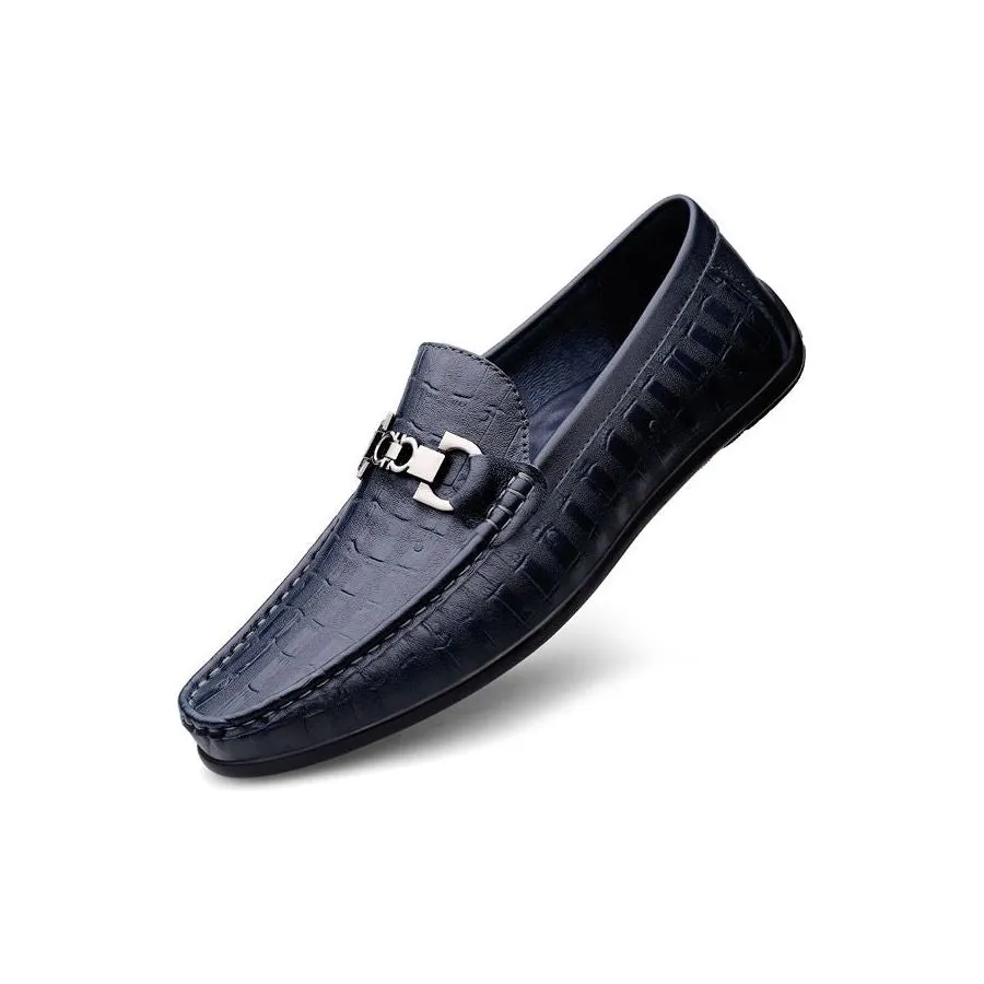 Modish CrocTex Slip-On Driving Loafers