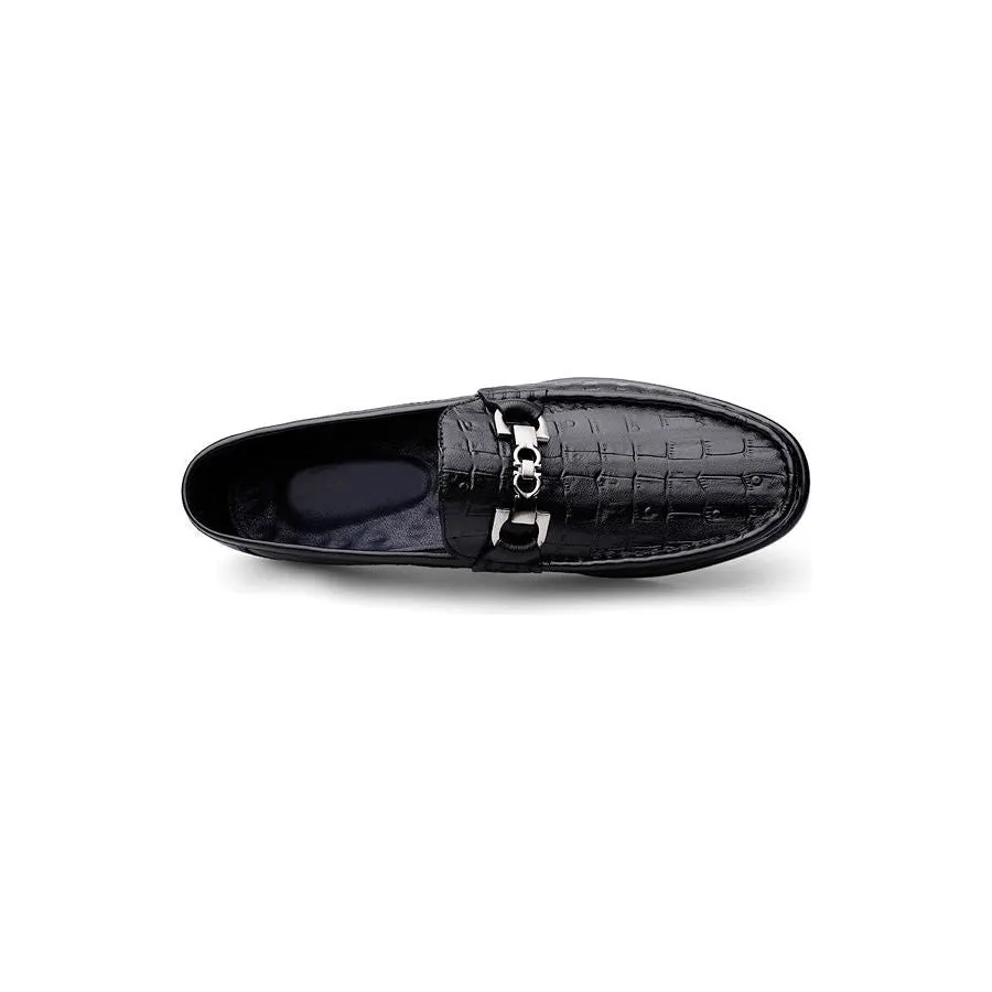 Modish CrocTex Slip-On Driving Loafers