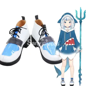 NIJISANJI Cosplay VTuber Gawr Gura Cosplay Shoes