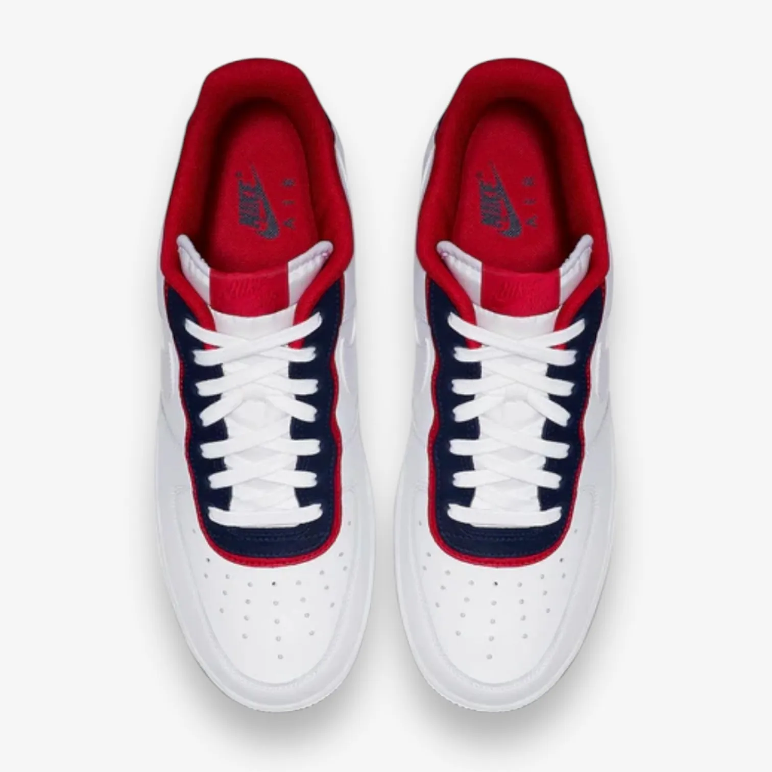 Nike Air Force 1 '07 LV8 1 White Obsidian Red AO2439-100