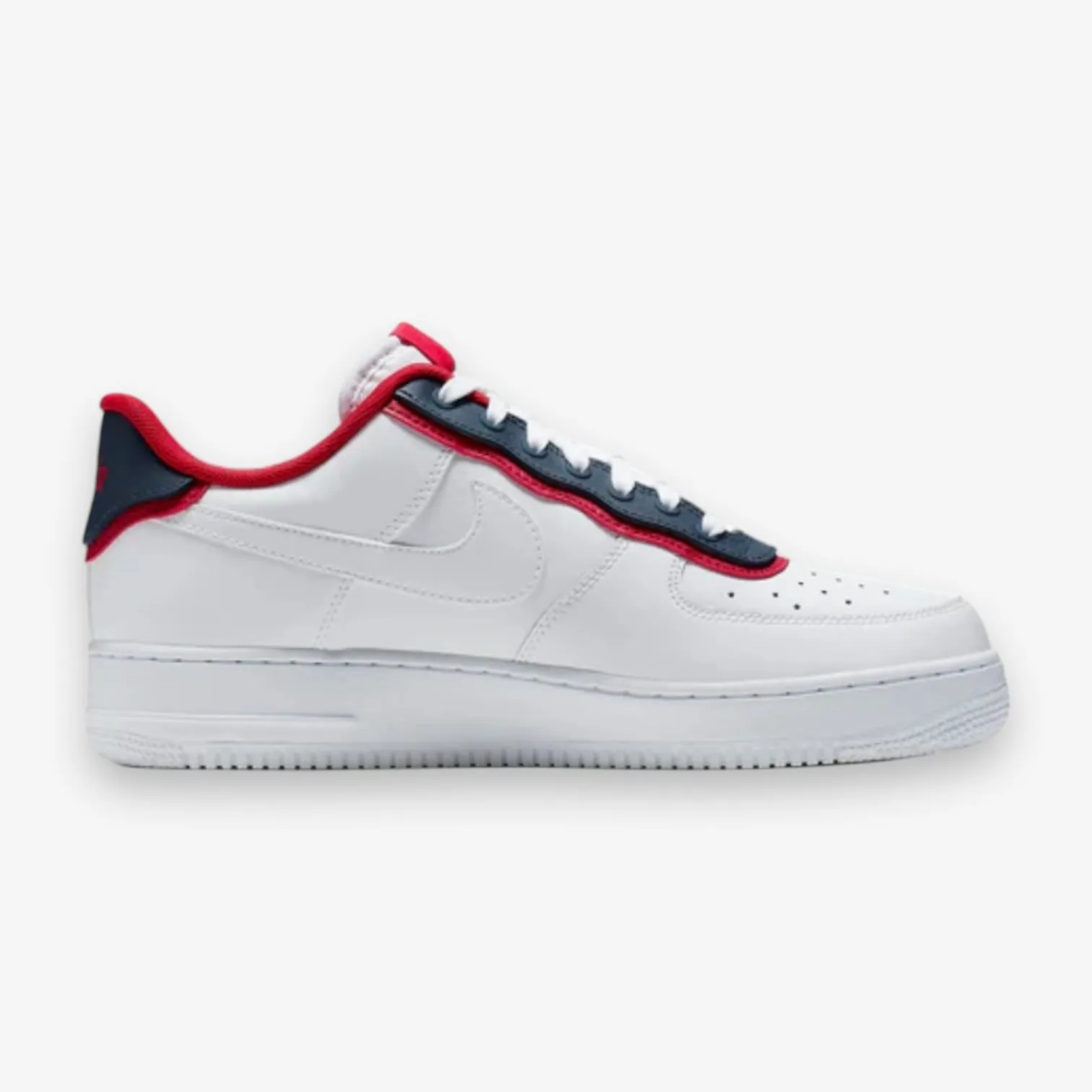 Nike Air Force 1 '07 LV8 1 White Obsidian Red AO2439-100