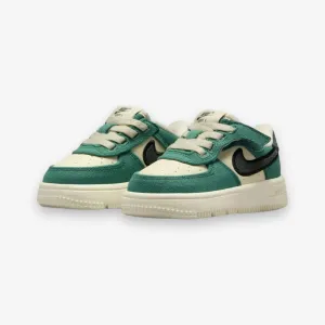 Nike Force 1 Low Easyon LV8 3 TD Coconut Milk Vintage Green FZ6744-100 Toddler Sizes 2c to 7c