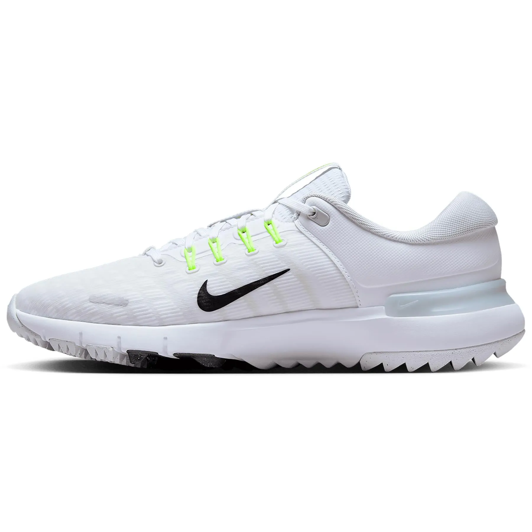 Nike Free Golf Shoes White/Grey - AW24