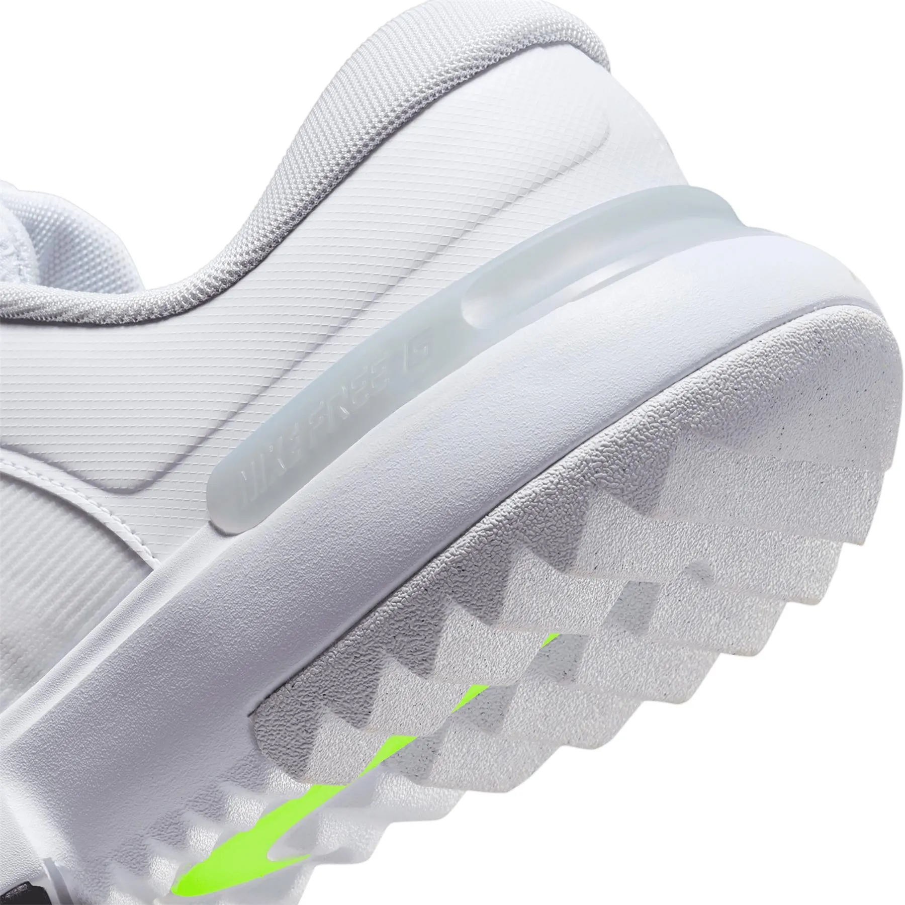 Nike Free Golf Shoes White/Grey - AW24