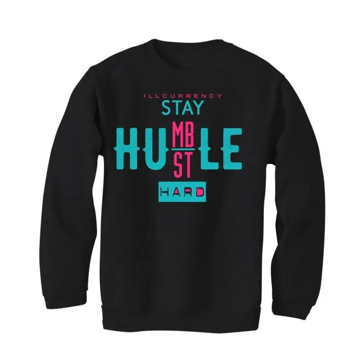 Nike Lebron 8 South Beach 2021 Black T-Shirt (Stay Humble Hustle Hard)