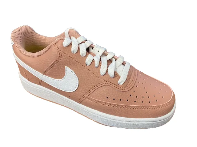 Nike scarpa sneakers da donna Court Vision Nature DH3158 600 rosa bianco