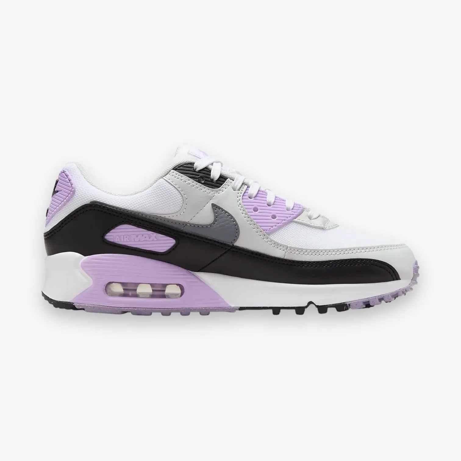 Nike Womens Air Max 90 White Cool Grey Lilac DH8010-103