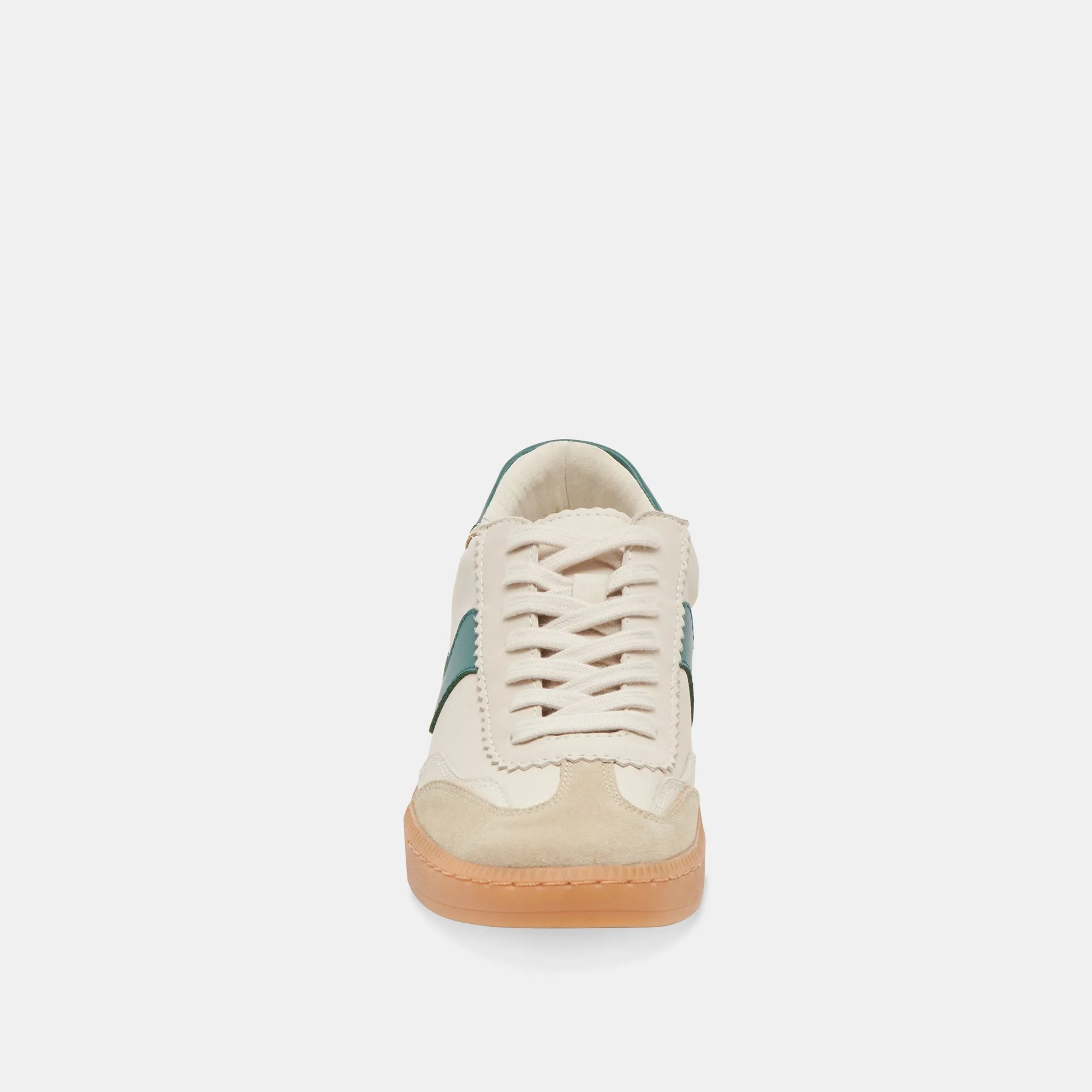 NOTICE SNEAKERS WHITE GREEN LEATHER