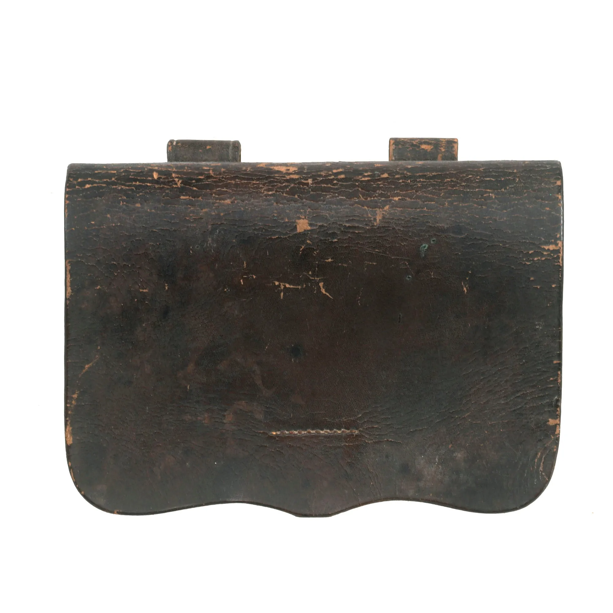 Original U.S. Civil War Excellent Federal Issue .44 Caliber Pistol Cartridge Box by T. Smith & Co of New York