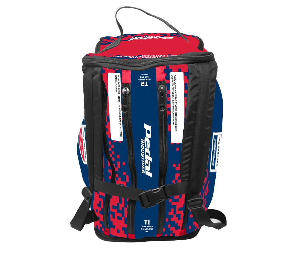 PEDAL RaceDay Co 2023 TRIATHLON SPECIFIC RaceDay Bag