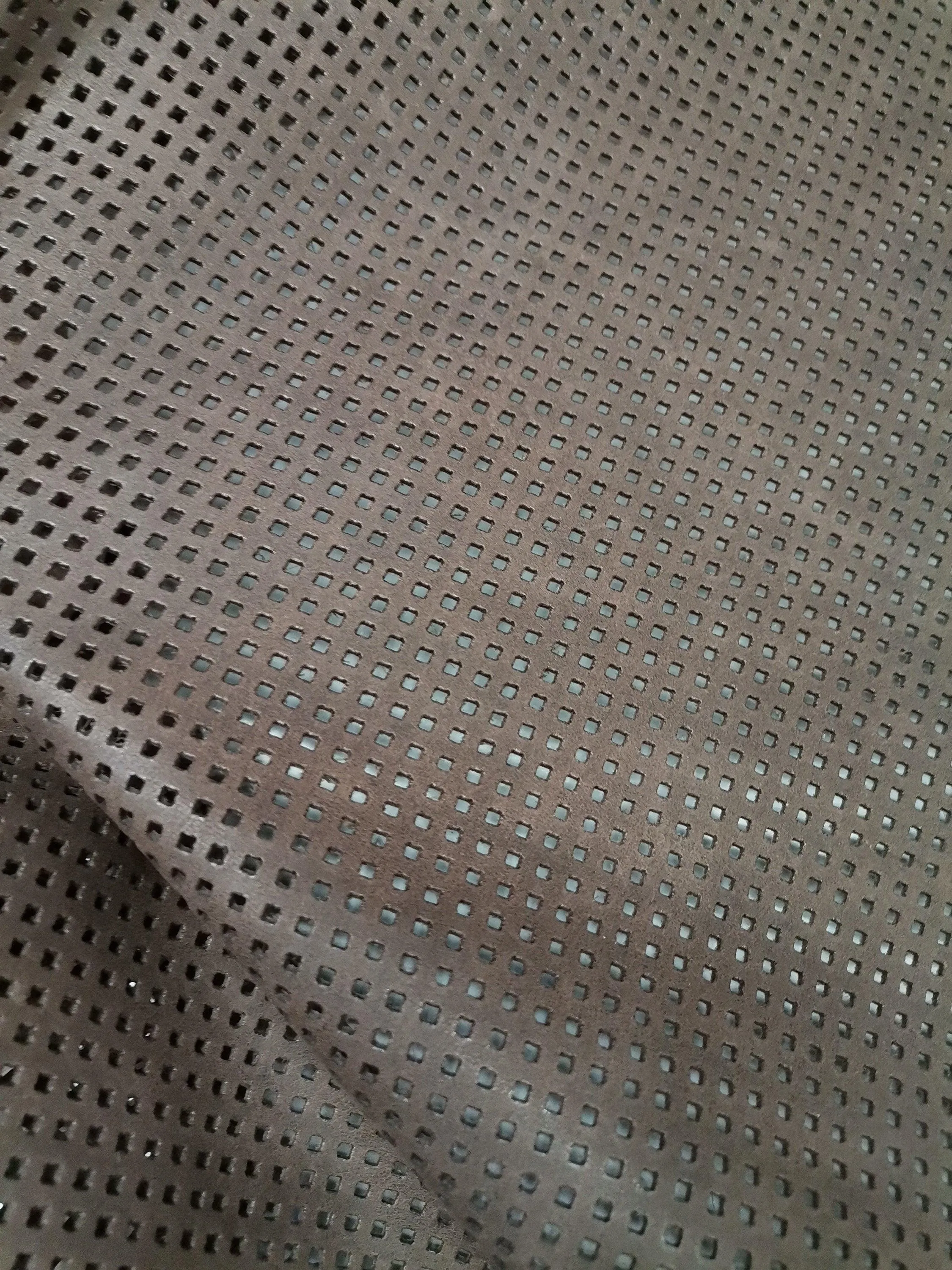 Perforated cow leather, Genuine cowhide leather sheets thickness 1,0mm( 2,5oz)