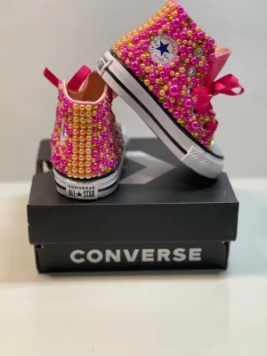 Pink Lemonade Converse Shoes