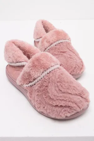 Plush Fur Slipper Pink