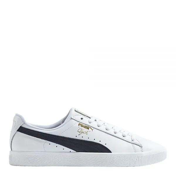 Puma CLYDE CORE L FOIL Men’s - WHITE-NEW NAVY-TEAM GOLD