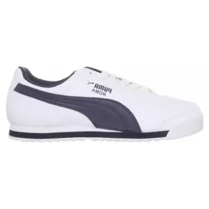 Puma ROMA BASIC Men’s - WHITE-NEW NAVY