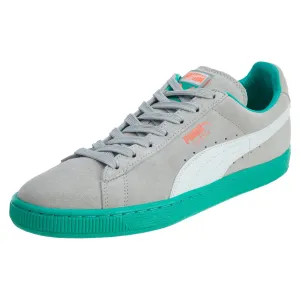 Puma SUEDE CLASSIC LFS Men’s - GRAY VIOLET-WHITE-FLUO TEAL