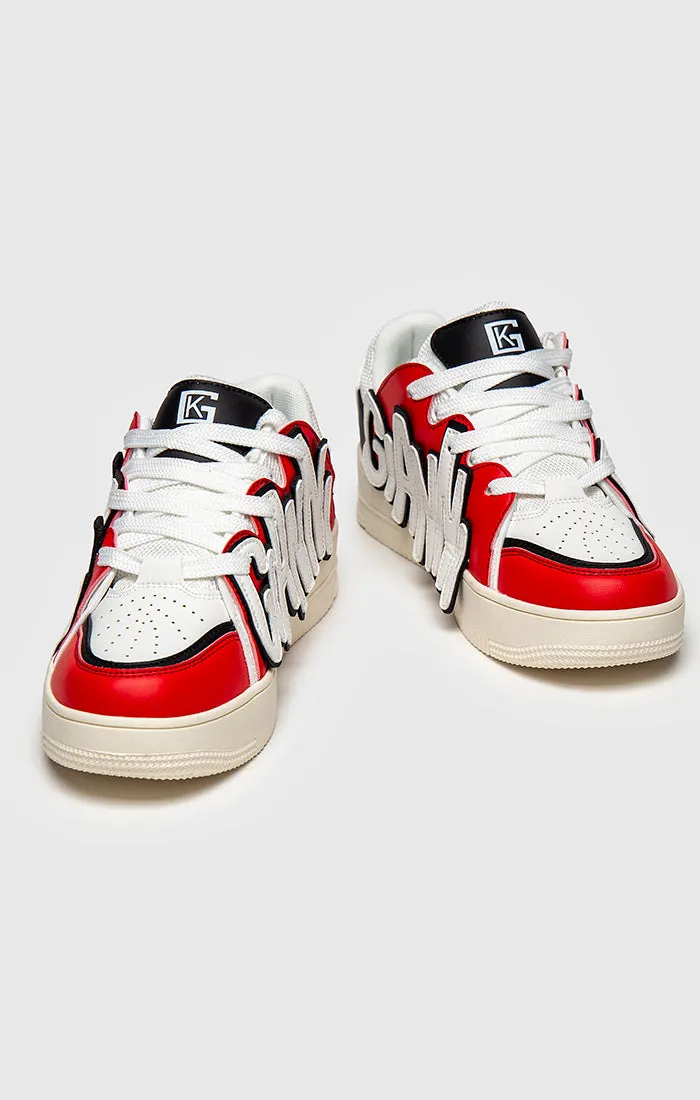 Red Gianni Sneakers