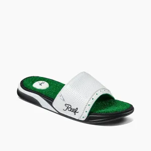 Reef Mulligan Slide Sandal-Green