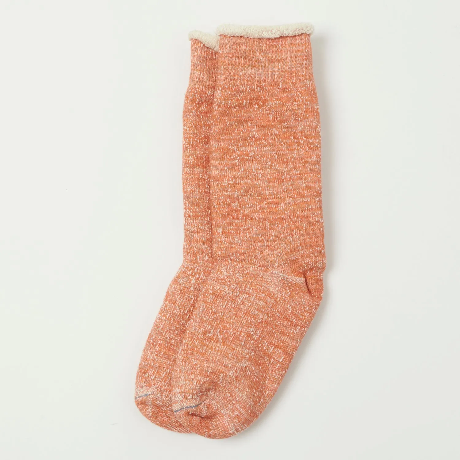 RoToTo Double Face Crew Sock - Orange