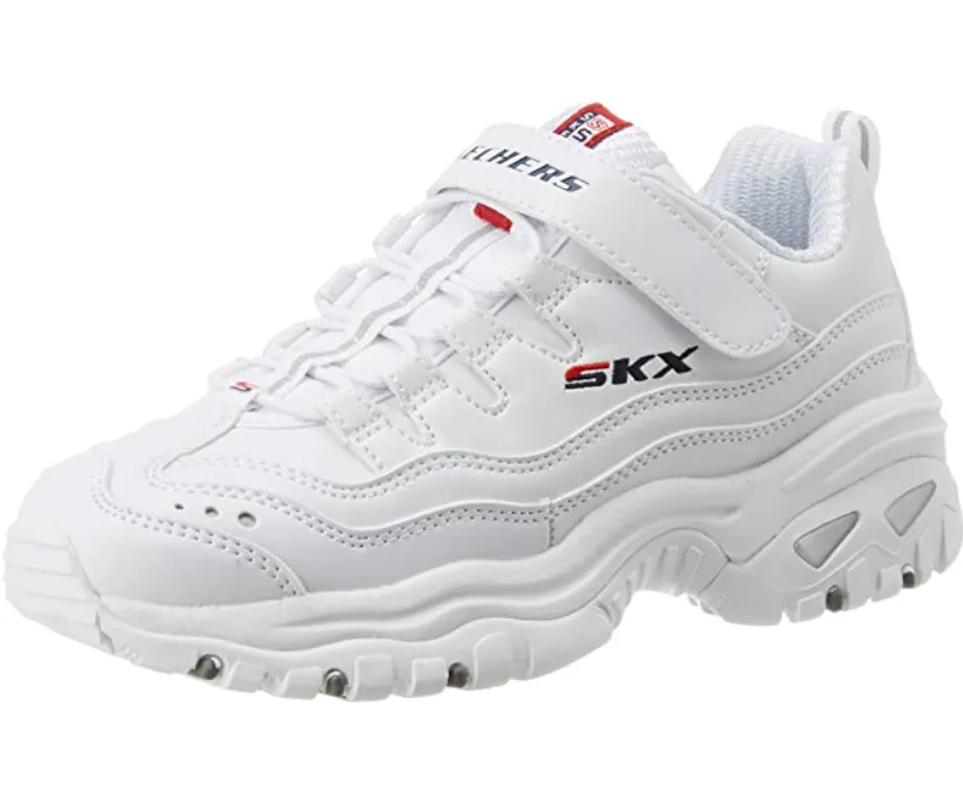 Skechers sneakers da bambina Energy 30225L/WML bianco