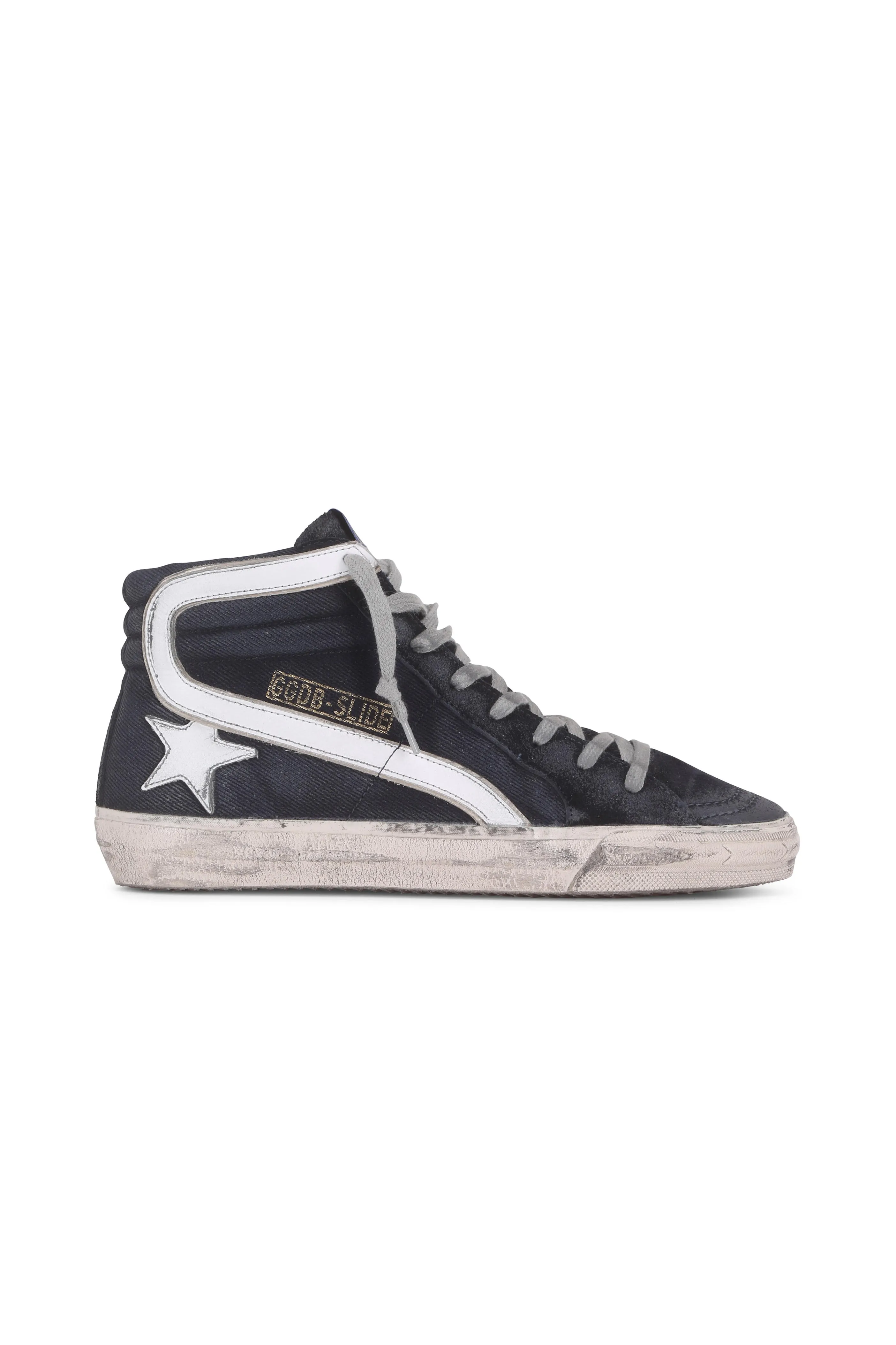 Slide - Navy Denim Sneakers Women's