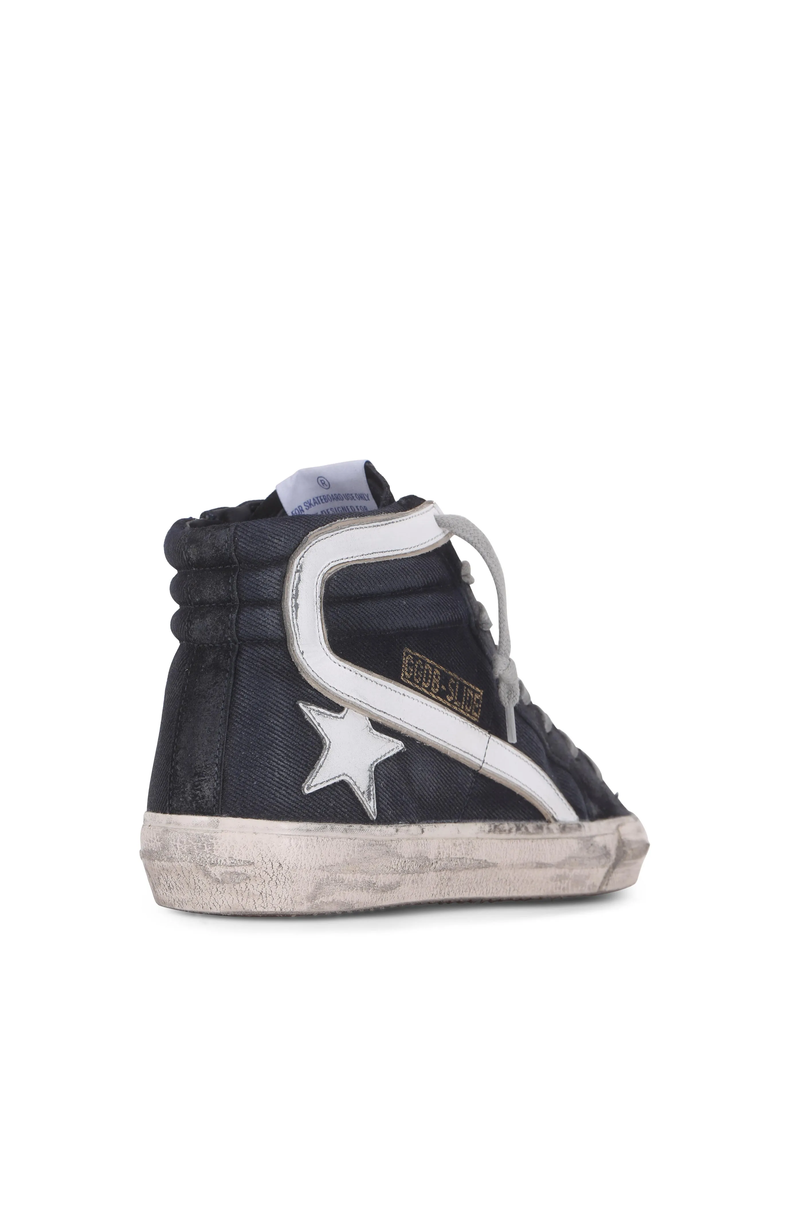 Slide - Navy Denim Sneakers Women's