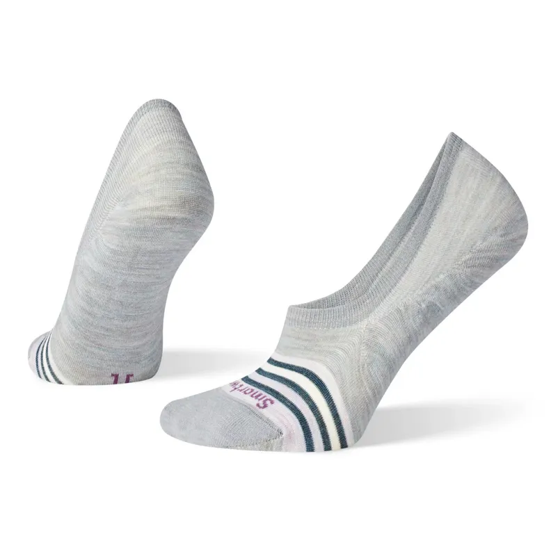 SMARTWOOL WOMEN'S EVERYDAY STRIPED NO SHOW SOCKS