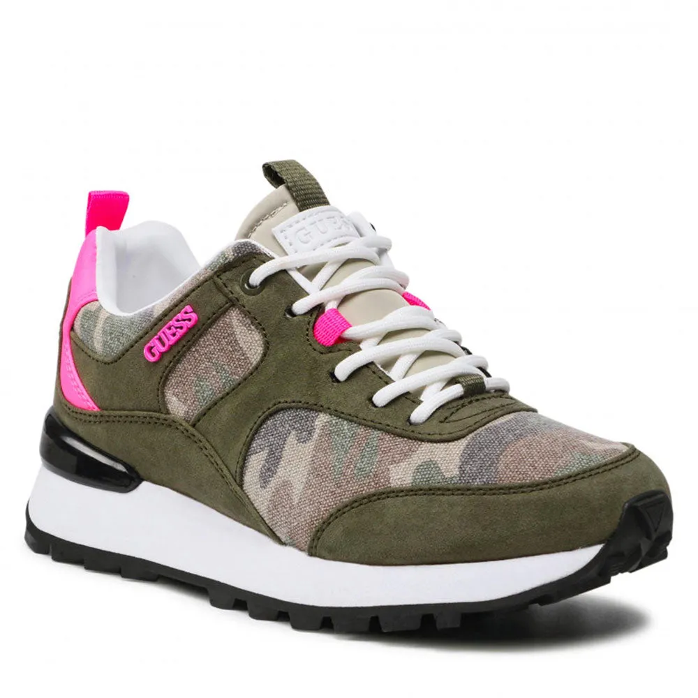 Sneakers Donna GUESS Colore Olive Linea Selvie