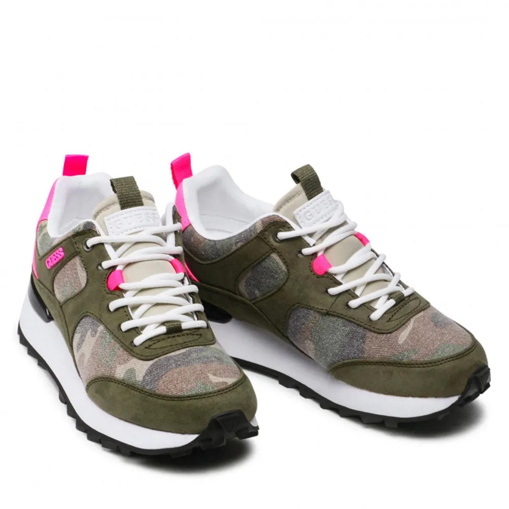 Sneakers Donna GUESS Colore Olive Linea Selvie