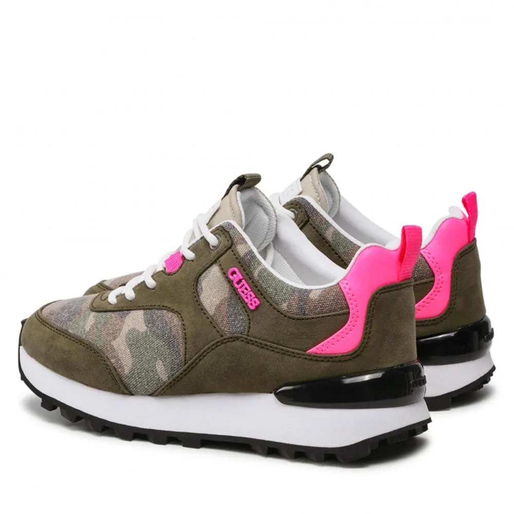 Sneakers Donna GUESS Colore Olive Linea Selvie