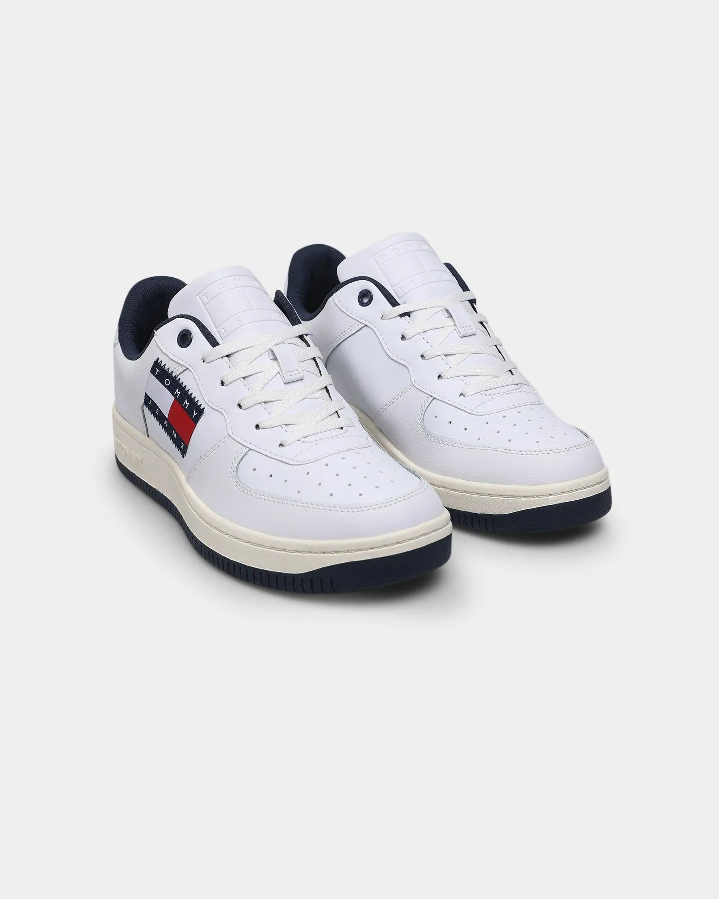 Tommy Jeans Basket Cupsole Logo White