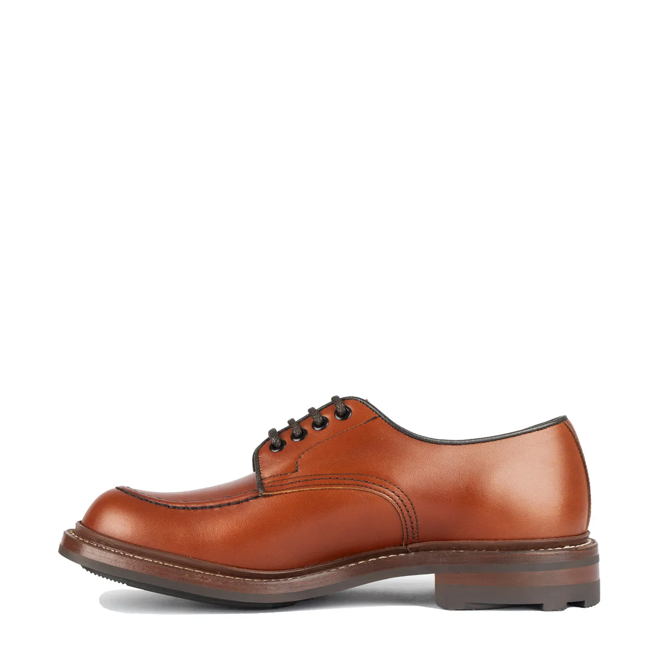 Trickers Heath Golf Derby Shoe Marron