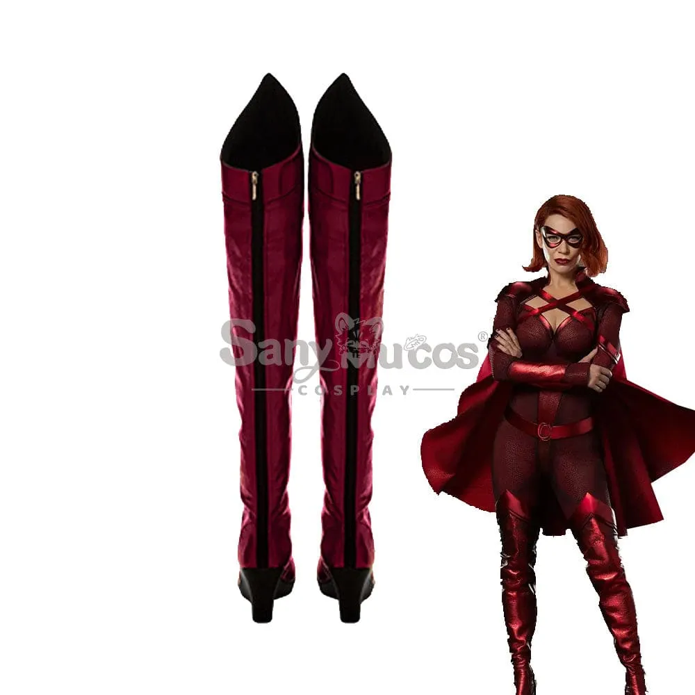 TV Series The Boys Cosplay Crimson Countess Cosplay Shoes