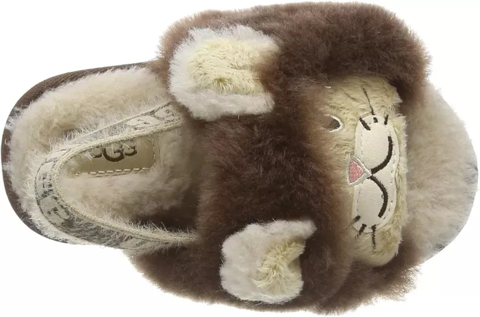 Ugg Fluff Yeah Sheepskin Slide Sandals Shoes Toddler