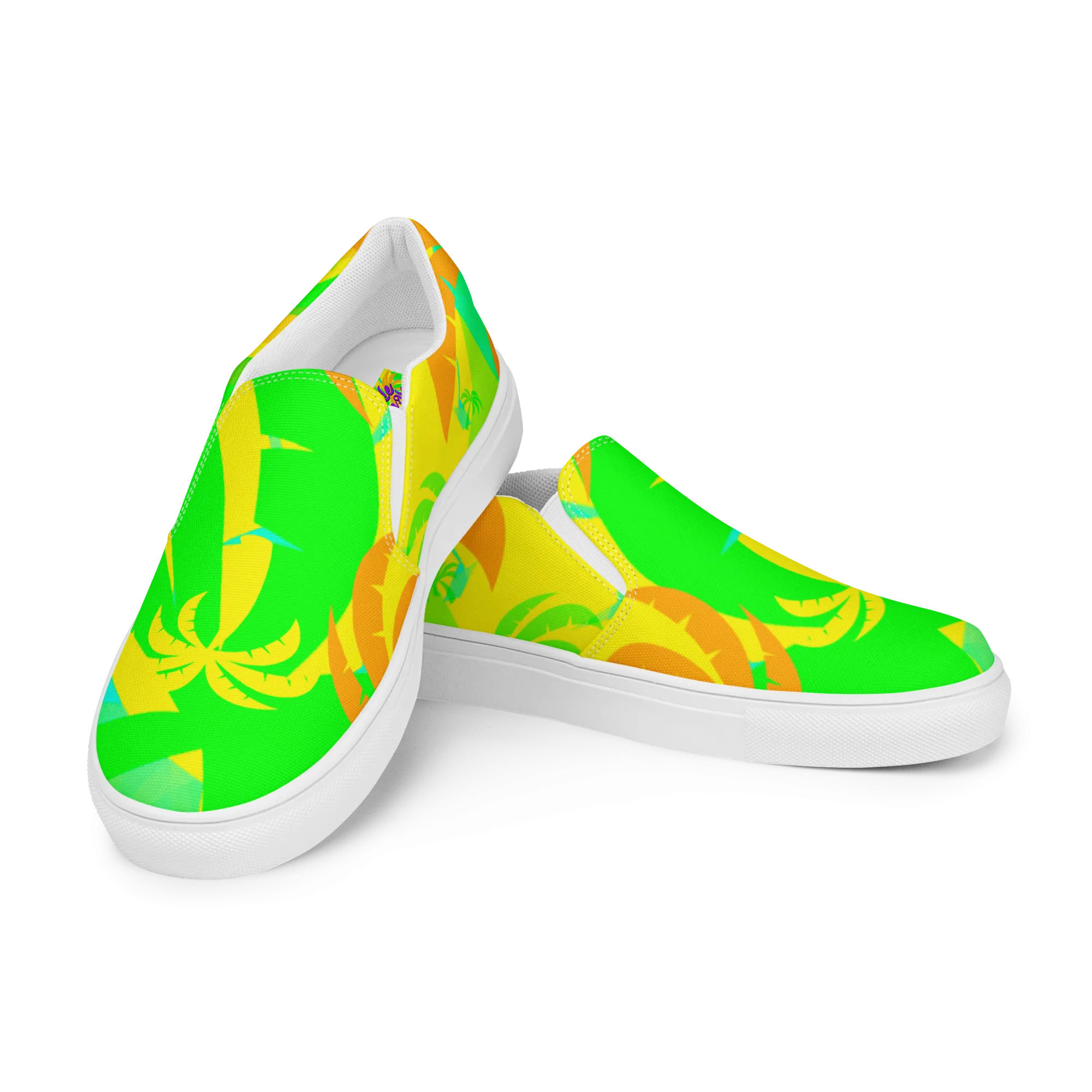 Unkle Jungle Island Palm Slip-on Canvas Shoes (M’s)