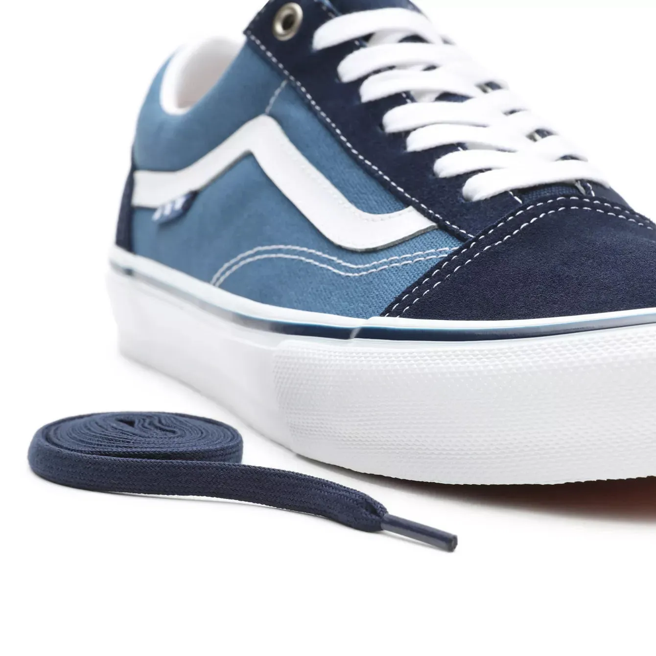 Vans Skate Old Skool Shoes - Navy/White