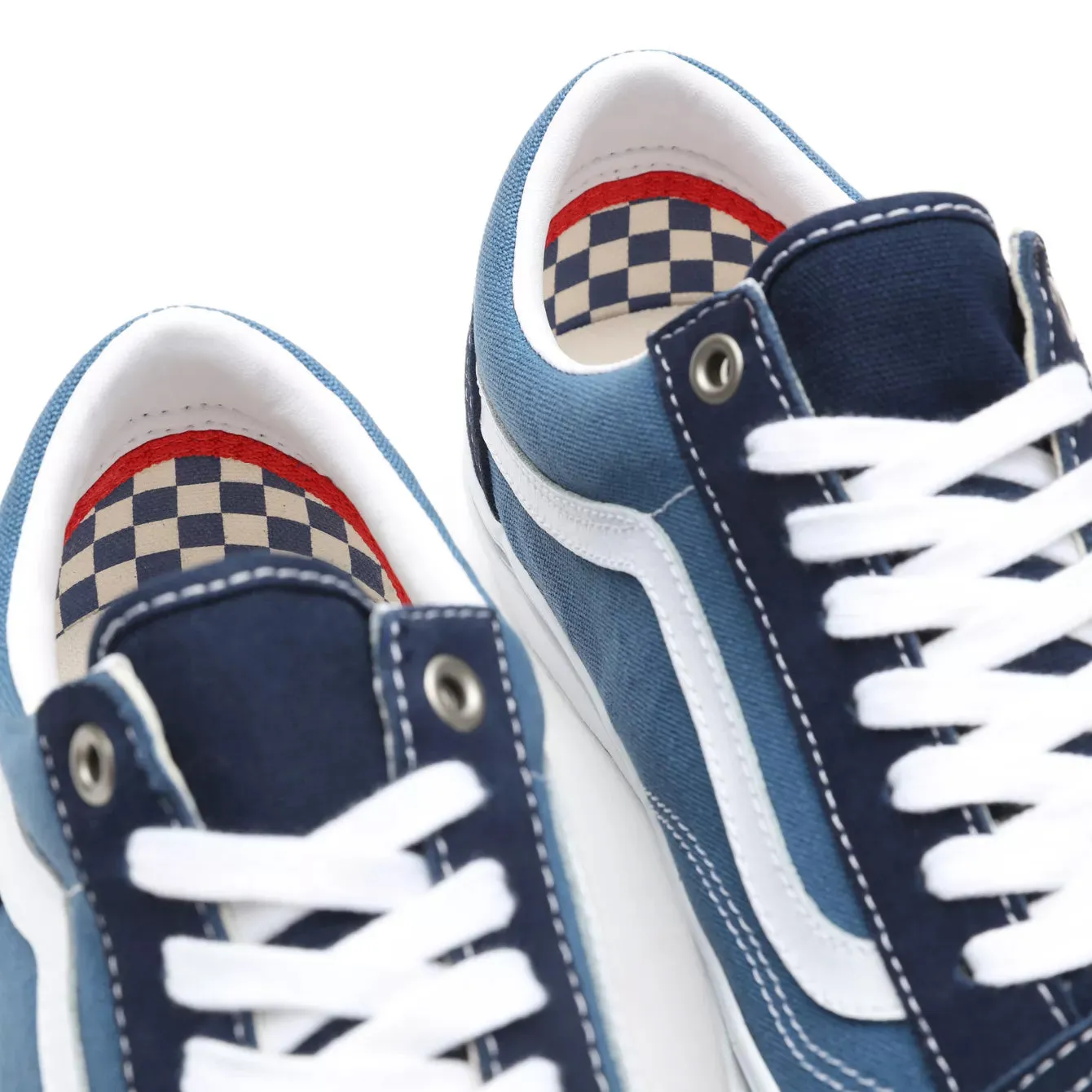 Vans Skate Old Skool Shoes - Navy/White