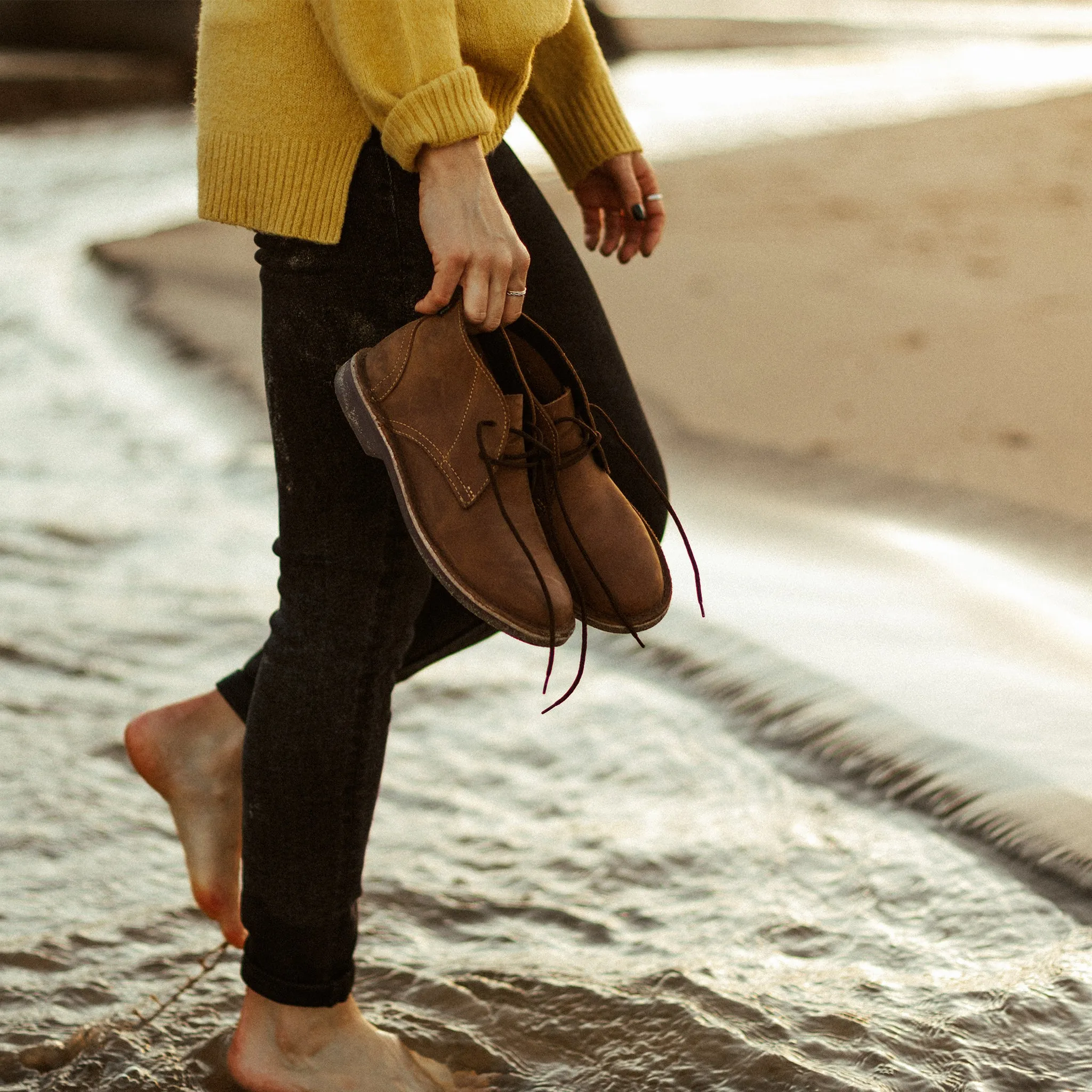 VELDSKOEN CHUKKA (BROWN SOLE)