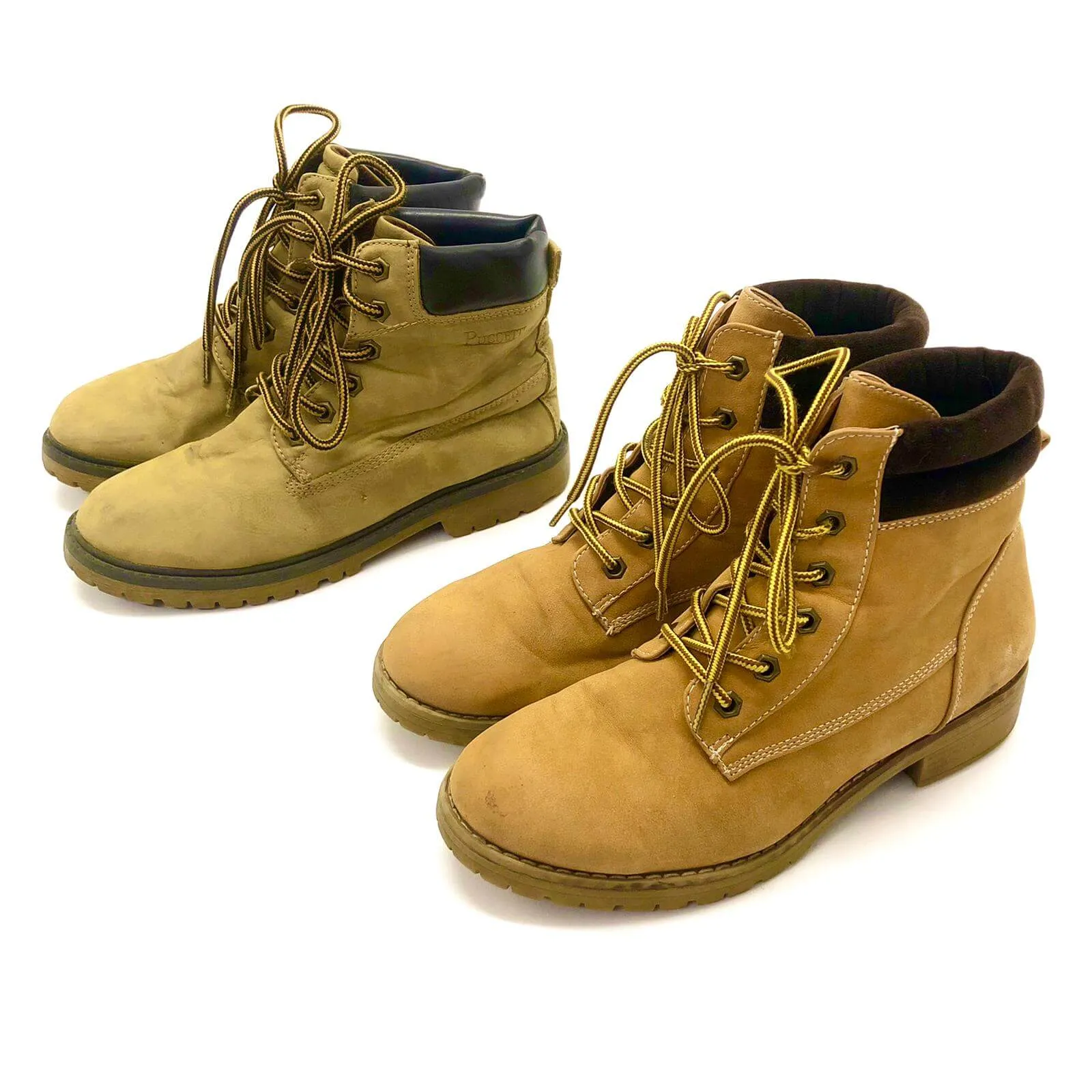 Vintage Worker Boots Mix