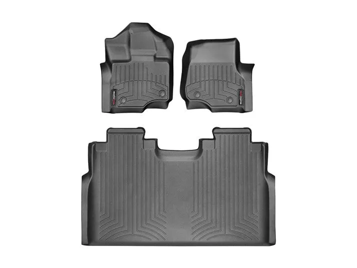 WeatherTech 3D Floor Mats - 2017  Raptor (Crew Cab)