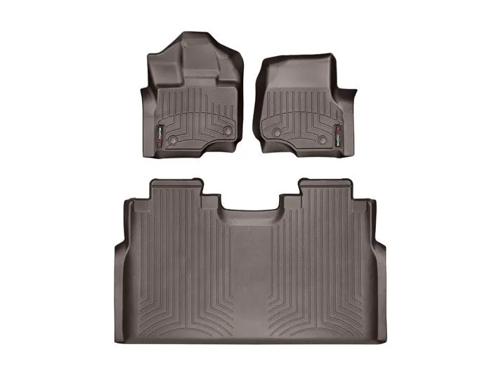 WeatherTech 3D Floor Mats - 2017  Raptor (Crew Cab)