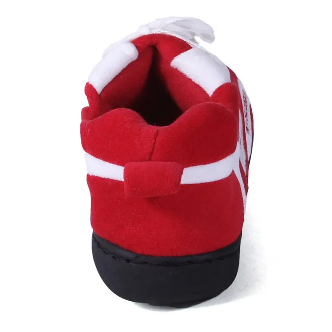 Wisconsin Badgers All Around Rubber Soled Slippers