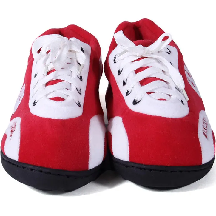 Wisconsin Badgers All Around Rubber Soled Slippers